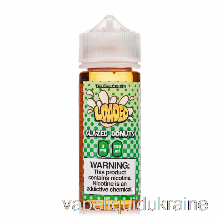 Vape Ukraine GLAZED DONUT - Loaded E-Liquid - Ruthless - 120mL 0mg